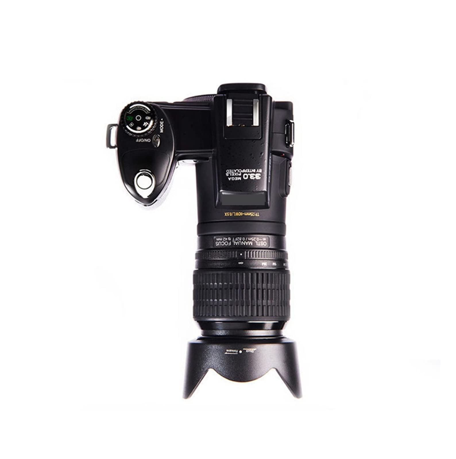 **AUBEST 24X Optical Zoom Professional Digital Video Camera Camcorder - 33MP Photo & 1080P HD Video, Auto Focus, 3 Lens Kit (No SD Card/Flashlight) - Perfect for Vlogging, Travel, and Sports Photography**