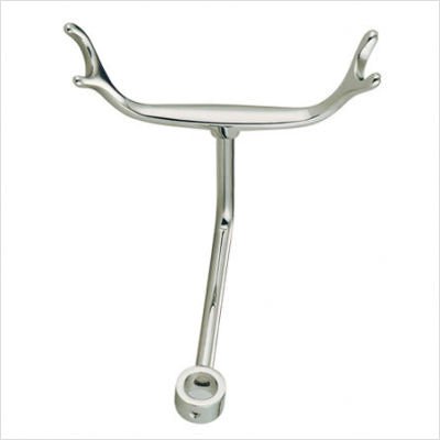 Oil Rubbed Bronze Shower Pole Holder for Hot Springs - Durable Bathroom Accessory for Spa, Poolside & Outdoor Showers