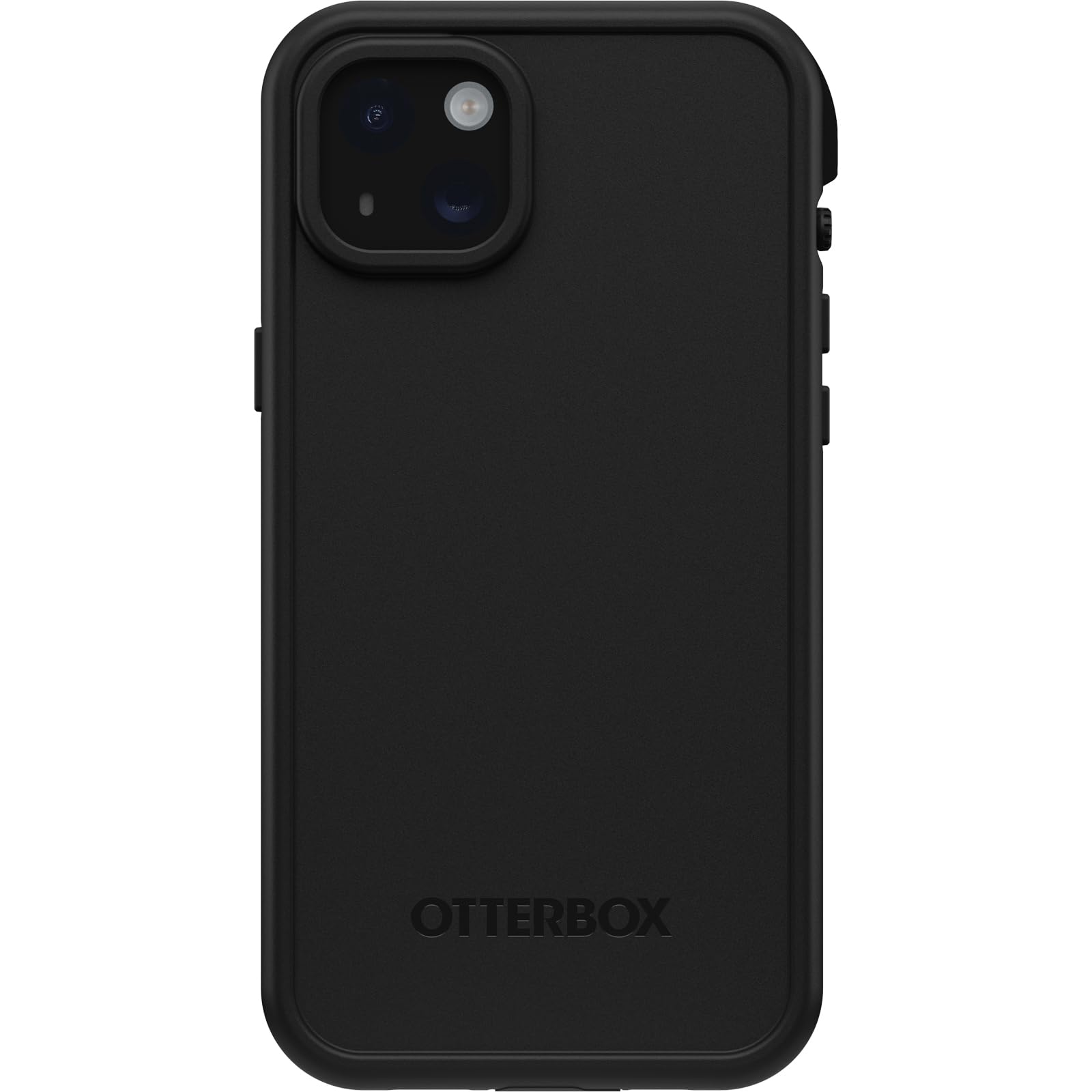 OtterBox iPhone 15 Plus & iPhone 14 Plus FRĒ Series Waterproof Case with MagSafe - Black | Shockproof, Slim Design, 60% Recycled Materials | Perfect for Outdoor Adventures, Swimming & Daily Protection