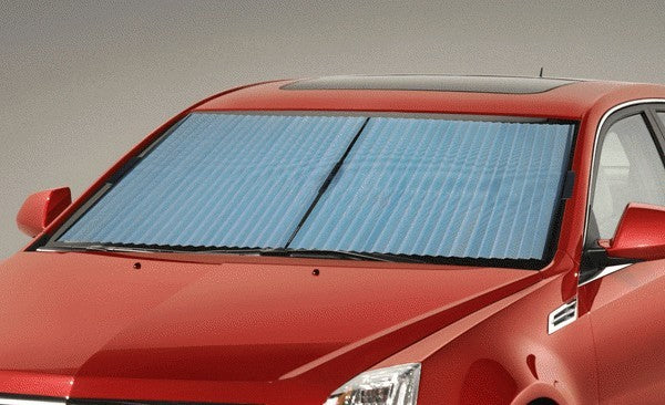ASB48 Accordion Interior Windscreen Blind - 48cm Height for Cars, Vans & SUVs | Sunshade for Heat & UV Protection | Easy Install & Compact Storage