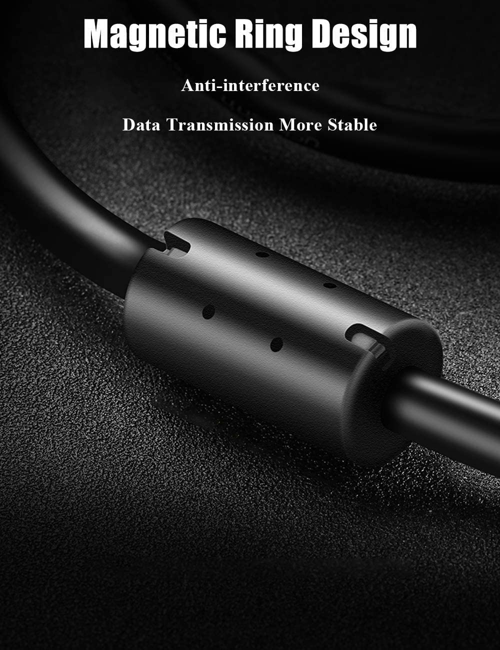 2 Pack 10ft PS4 Controller Charging Cable - Micro USB Sync & Play Cord for PlayStation 4, PS4 Slim, PS4 Pro, DualShock 4, Xbox One, Xbox One S, Xbox One Elite & Xbox One X Controllers - Fast Charging & Gaming Solution for Home & Travel Use