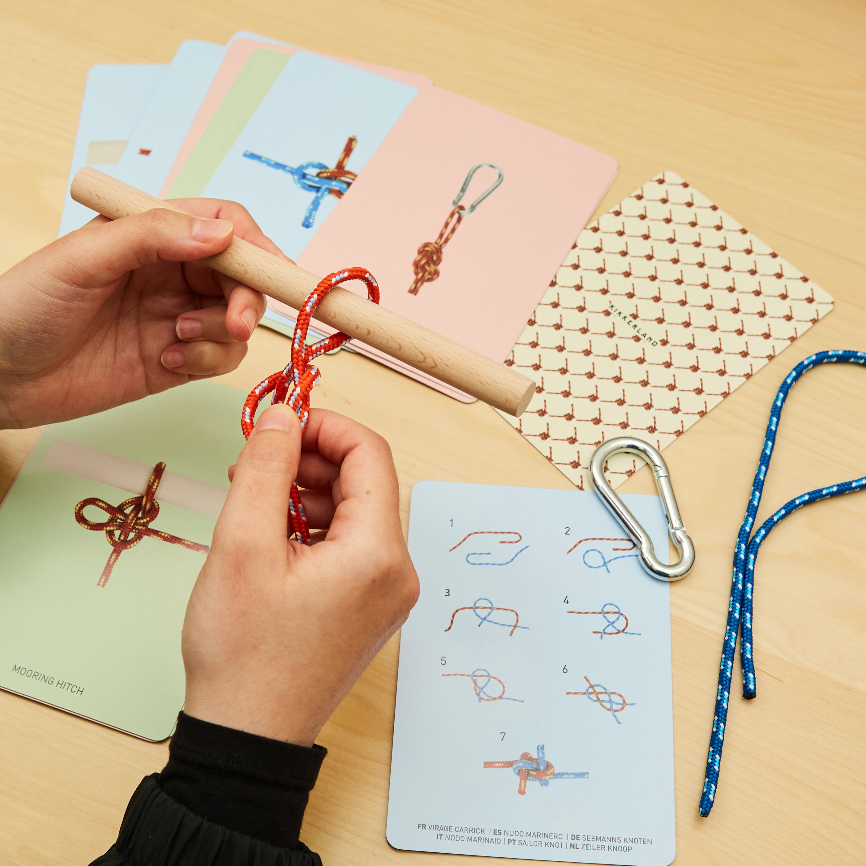 Knot Game - Fun and Challenging Knot Tying Puzzle for Kids & Adults | Perfect for Camping, Hiking, and Outdoor Adventures