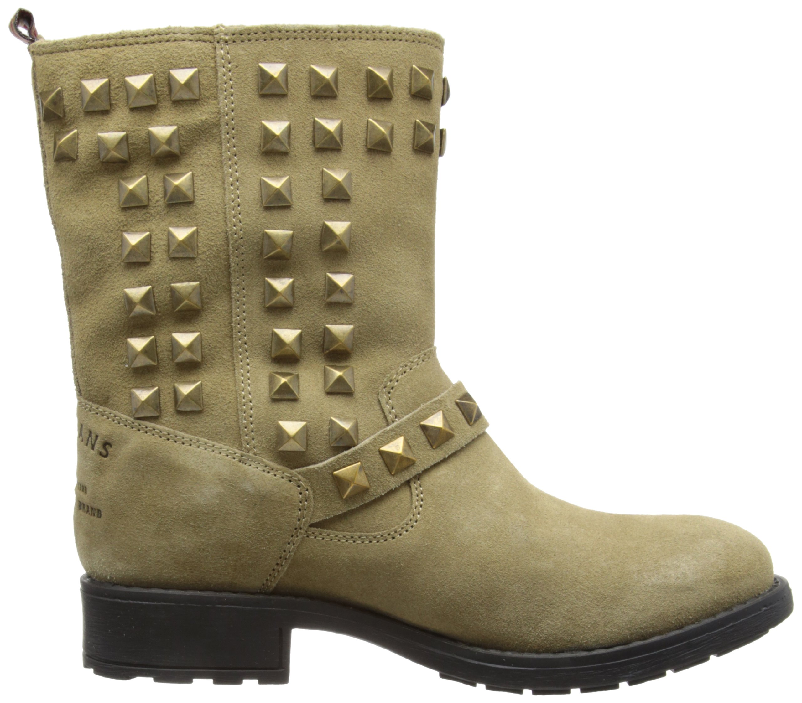 Pepe Jeans Women's Biker Boots - Stylish Leather Ankle Boots for Riding & Fashion | Perfect for Motorcycle, Casual Outfits & Night Out