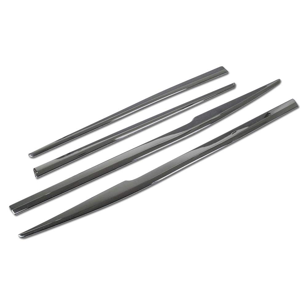 Beautost Chrome Body Side Door Molding Cover Trim for Toyota Highlander 2020-2025 | Durable Exterior Car Door Protector | Perfect for Parking Lot Scratches & Enhanced Vehicle Style