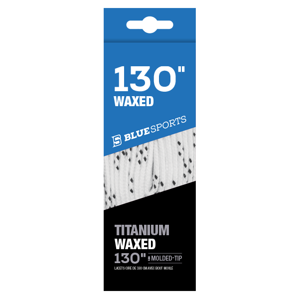 Premium Blue Titanium Waxed Shoelaces for Sports & Running - Durable, Non-Slip, Water-Resistant - Ideal for Sneakers, Boots, and Athletic Shoes