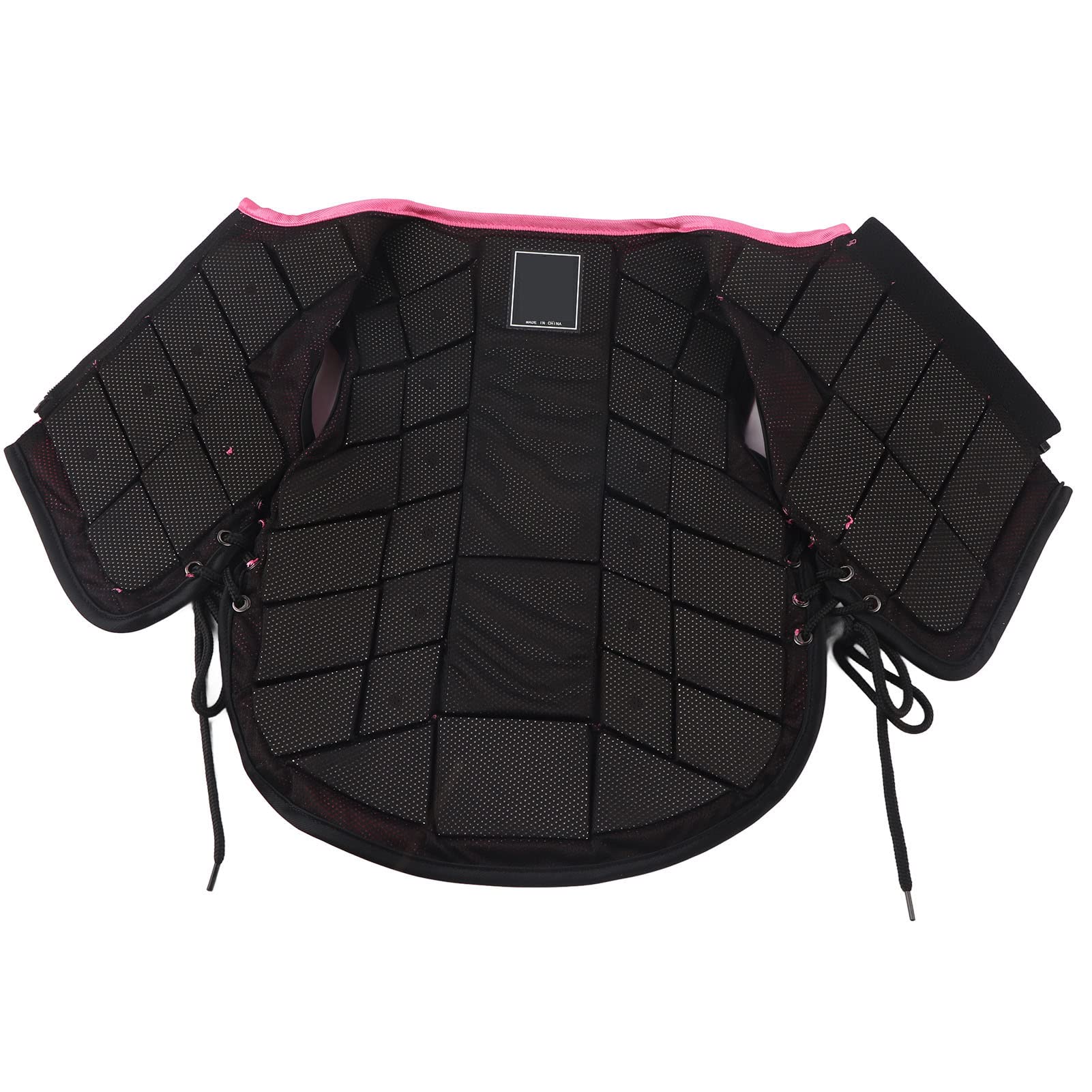 Kids Equestrian Safety Vest - Foam Padded Horse Riding Protective Gear for Girls (Pink) | Ideal for Horseback Riding Lessons, Equestrian Training & Outdoor Activities