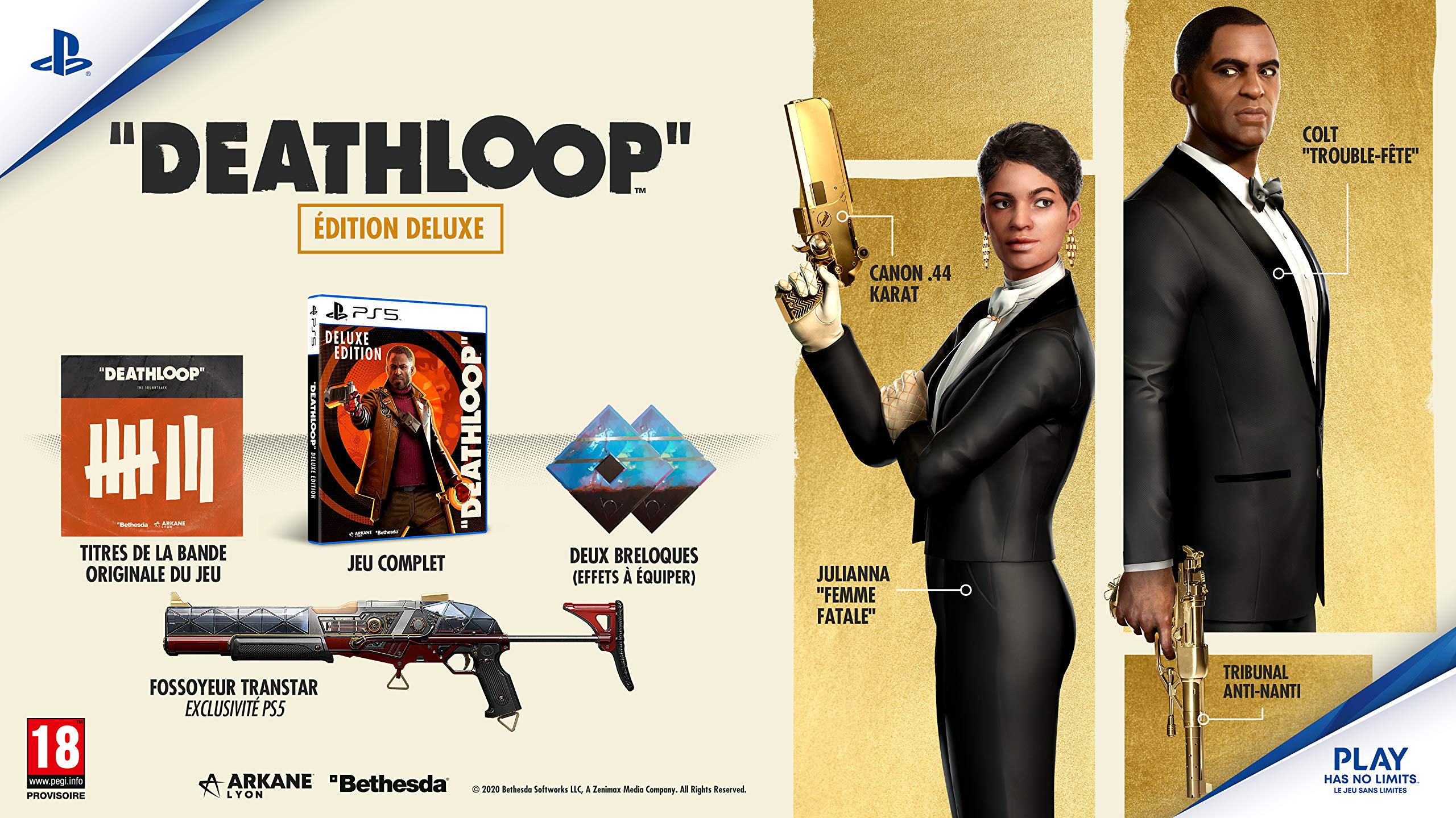 DEATHLOOP - PlayStation 5 (PS5) Exclusive Action-Adventure Game | Time Loop Shooter with Stunning Graphics | Perfect for Fans of Stealth & FPS Games | Great for Solo Gaming Sessions & Next-Gen Console Experience