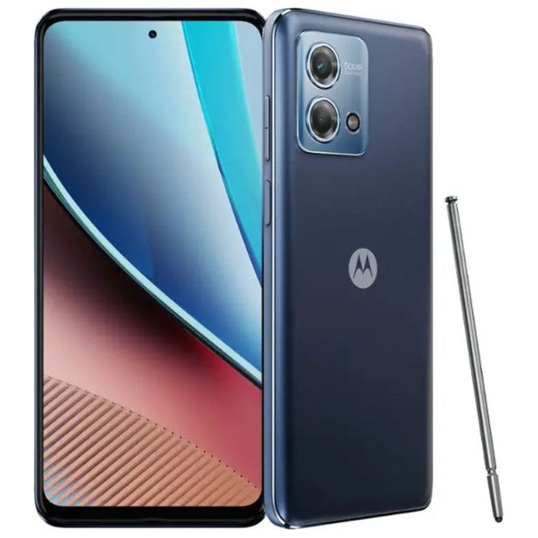 Motorola Moto G Stylus 2023 | 64GB Unlocked Smartphone | Midnight Blue | Stylus Pen for Note Taking & Drawing | Perfect for Students & Professionals