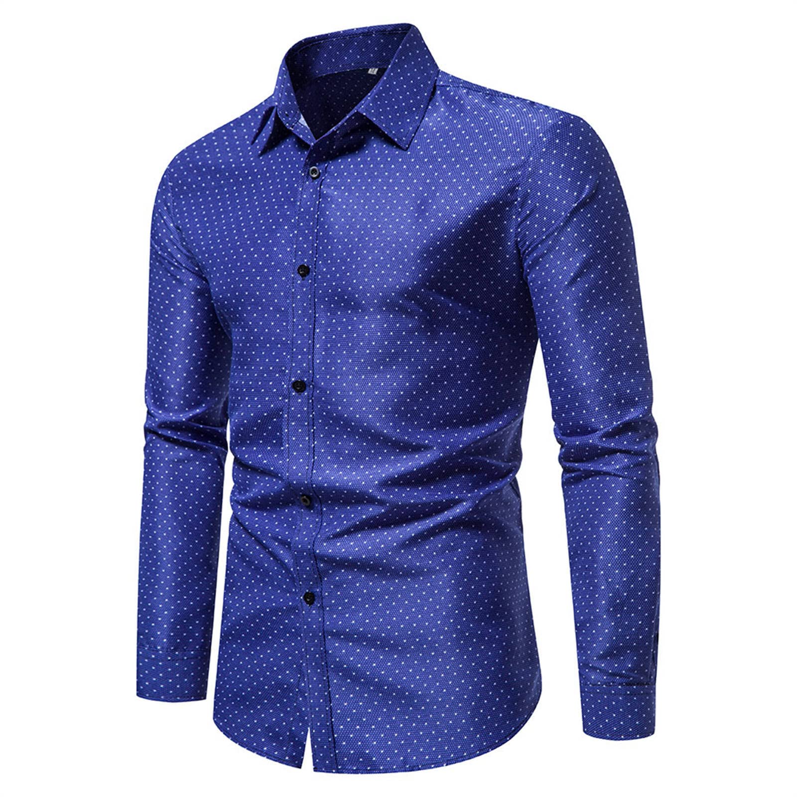 Men's High Neck Long Sleeve T-Shirts - Basic Work Tops for Summer & Fall 2024 | Y2K Style | Office Wear, Casual Outfits & Street Fashion