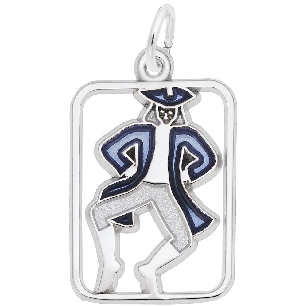 Lords A Leaping Charm - Elegant Silver Pendant for Bracelets & Necklaces - Perfect for Christmas Gifts, Jewelry Making, and Personalized Accessories