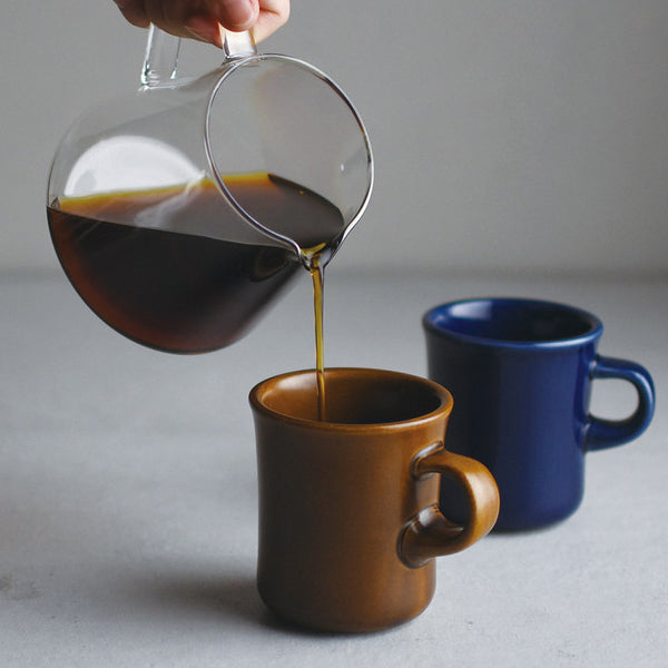 Premium Kinto Coffee Server - Durable Glass Carafe with Wood Handle for Pour Over, French Press & Iced Coffee - Perfect for Home Brewing, Cafes & Gifting