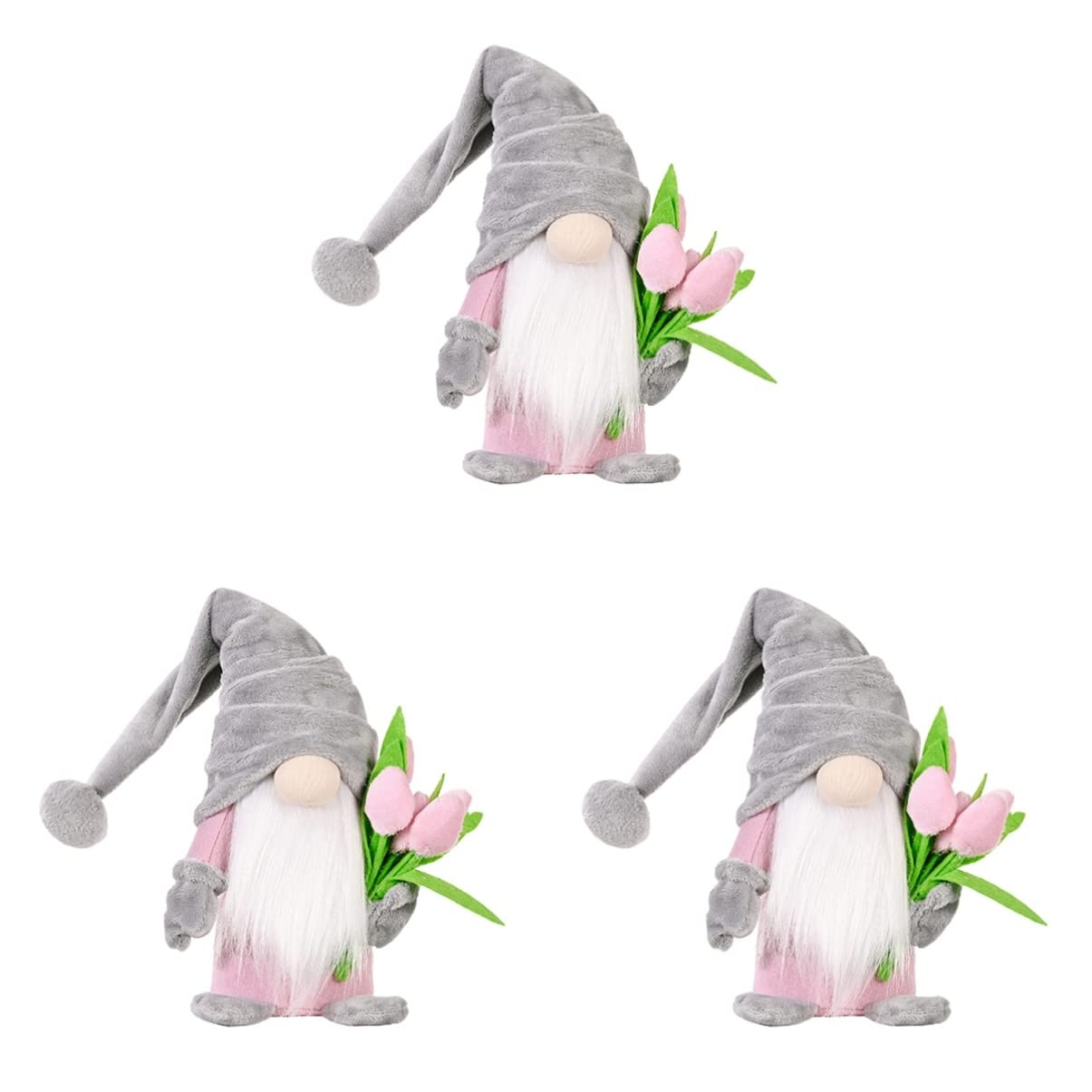 3PCS Lovely Dwarf Doll Ornament - Home Decor for Living Room & Birthday Gifts