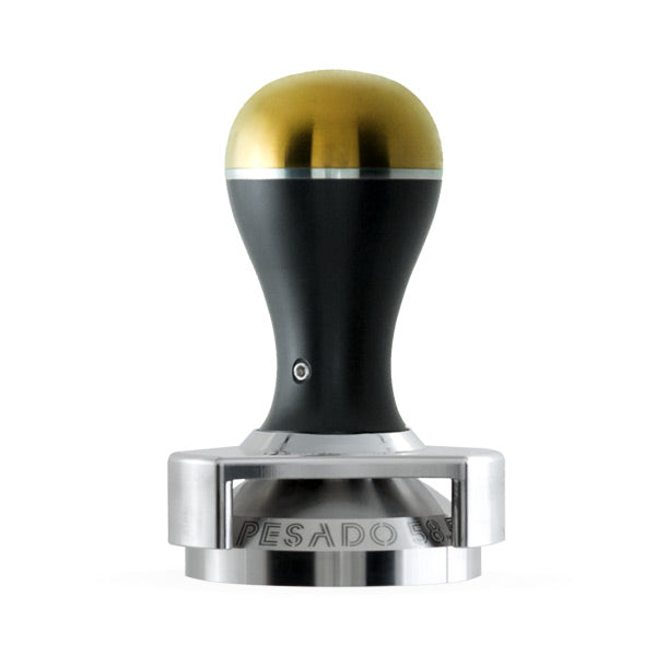 58.5mm Heavy Duty Metal Coffee Tamper - Professional Espresso Press for Baristas & Home Brewing - Perfect for Espresso Machines & Coffee Shops