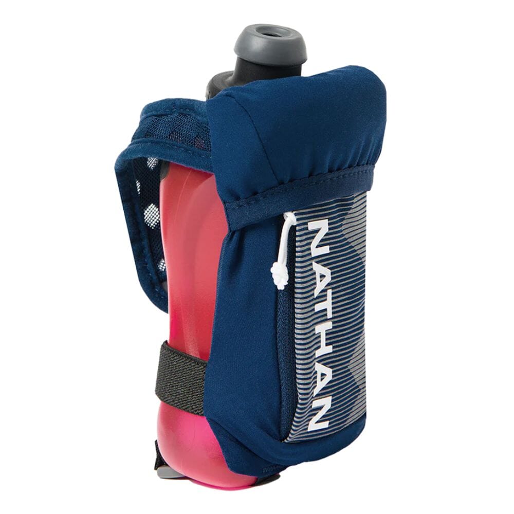 Nathan QuickSqueeze Handheld 12oz Water Bottle - Leak Proof Portable Sports Water Container for Running, Cycling, Hiking & Outdoor Activities