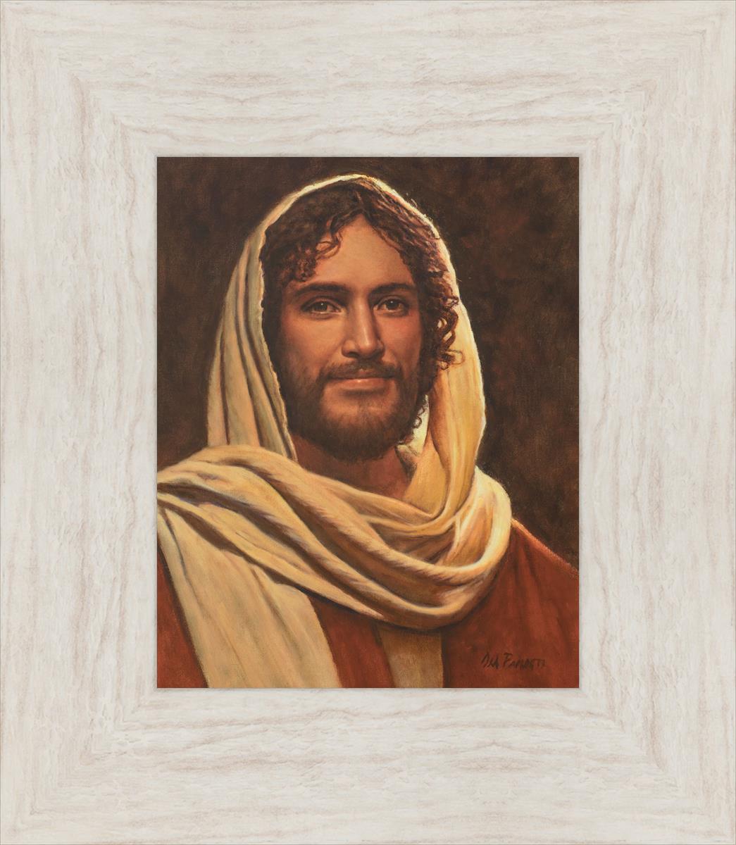 Emmanuel By Del Parson - Premium Religious Wall Art for Home & Church Decor - Perfect for Living Rooms, Bedrooms & Worship Spaces