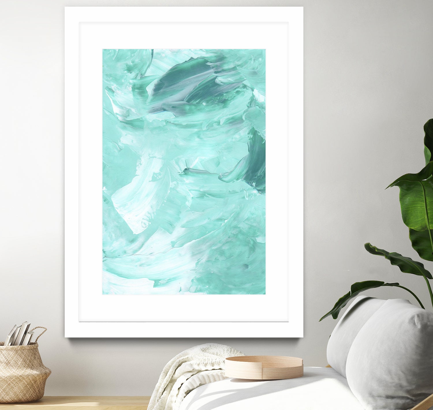 Abstract 1052 - Modern Wall Art Canvas Painting for Home & Office Decor | Perfect for Living Room, Bedroom, and Workspace Aesthetic Enhancement