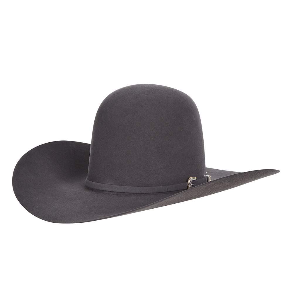 Premium 10X Steel Open Crown Felt Cowboy Hat - Authentic American Western Style for Men & Women - Perfect for Rodeo, Ranch Work, and Outdoor Adventures