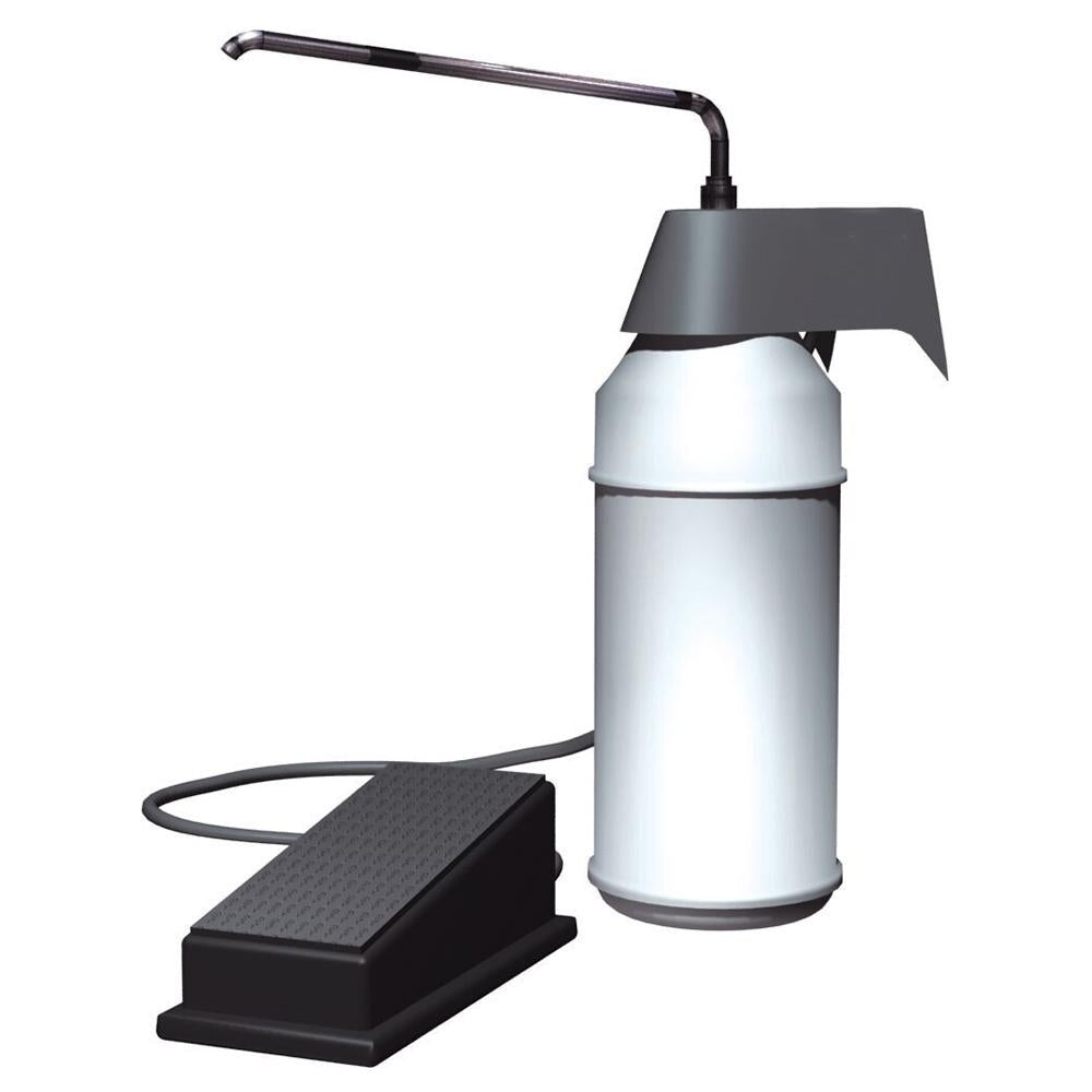 32 oz. Foot Operated Soap Dispenser - Hands-Free Surface Mounted Liquid Soap Dispenser for Restrooms, Kitchens, and Commercial Use