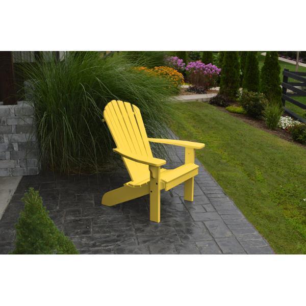 Premium Poly Fanback Adirondack Chair - Durable Outdoor Patio Furniture for Garden, Poolside & Backyard Relaxation | Weather-Resistant & Comfortable Seating Solution