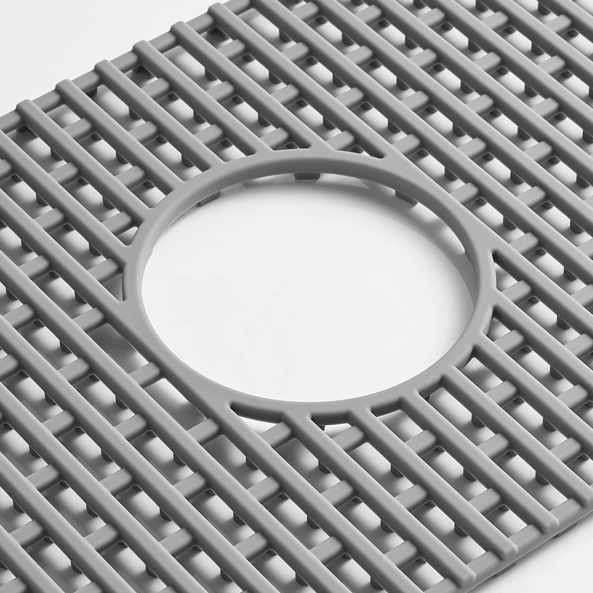 Serene Valley Silicone Sink Protector Mat - Heat Resistant Kitchen Sink Bottom Grid, Non-Slip Drain Cover 22.875