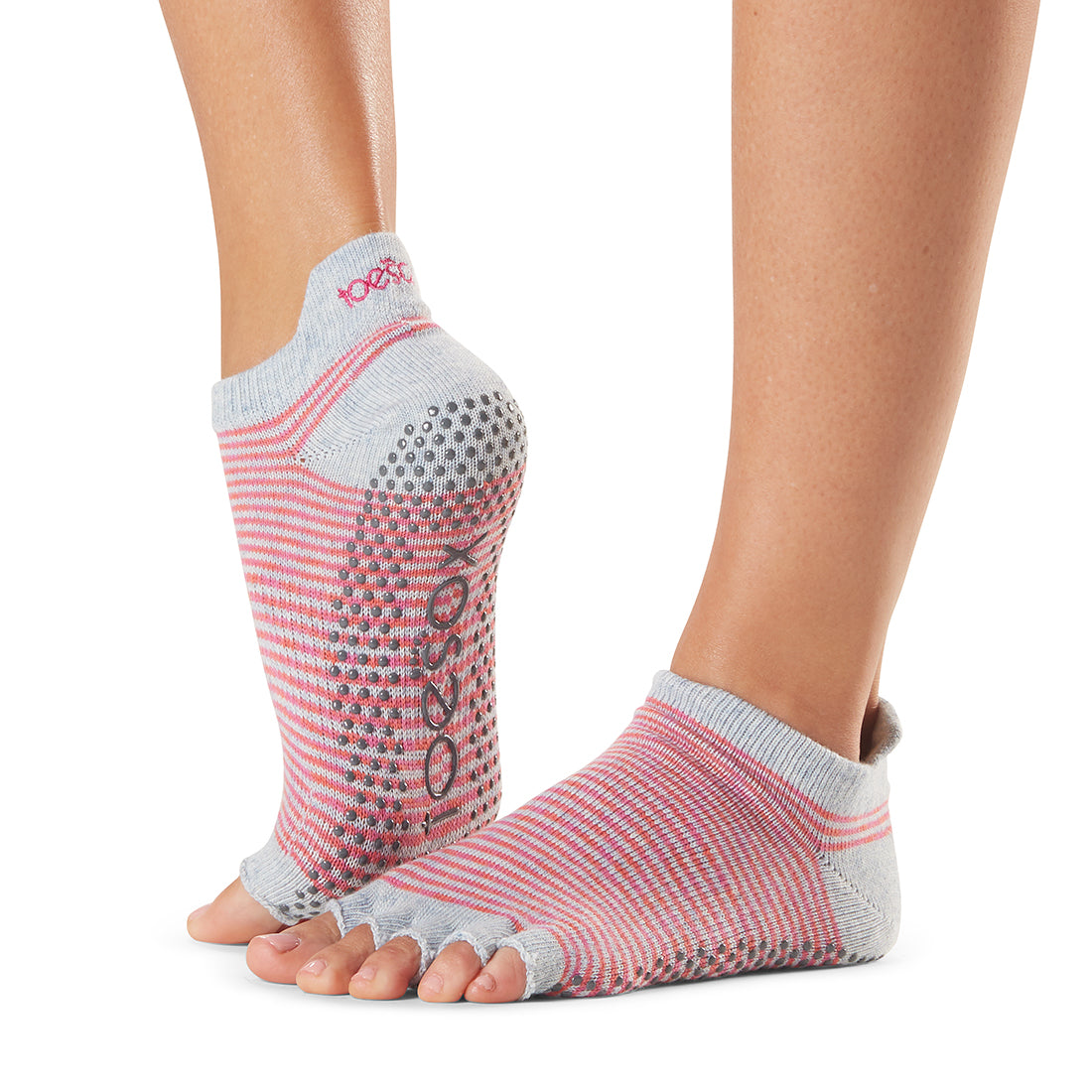 ToeSox Low Rise Grip Socks for Yoga, Pilates & Barre - Non-Slip Workout Socks for Women - Spring 2020 Collection - Perfect for Dance, Fitness & Studio Classes