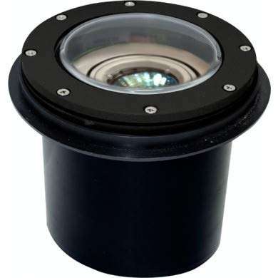 LV306-LED3-BZ-MR Bronze Cast Aluminum LED In-Ground Well Light with PVC Sleeve - Outdoor Landscape Lighting for Pathways, Gardens & Driveways