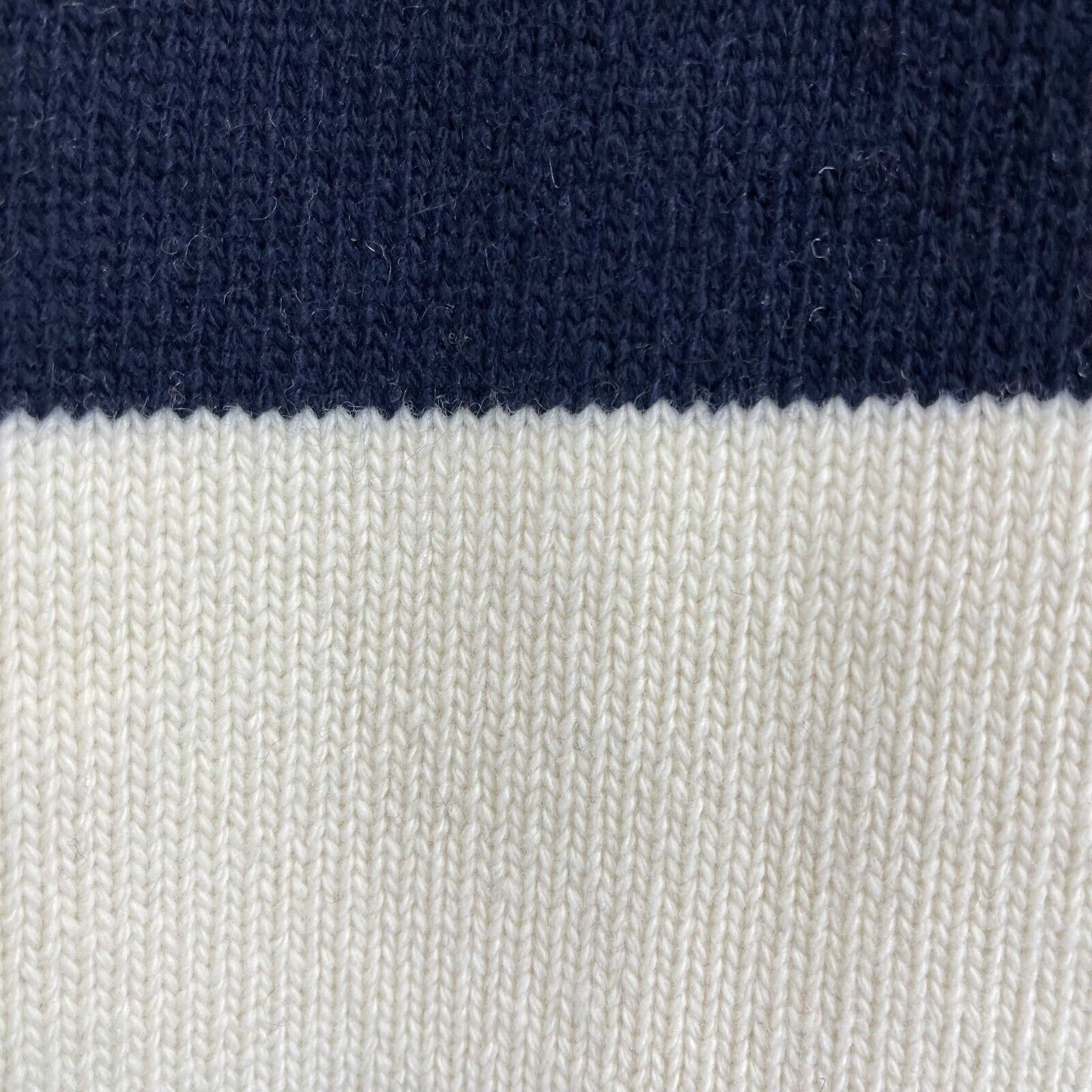 Christian Dior Rare Navy Blue Sailor Stripes Sleeveless Sweater Top Size US 2 (34) - Perfect for Summer Outings, Beach Vacations & Fashionable Layering