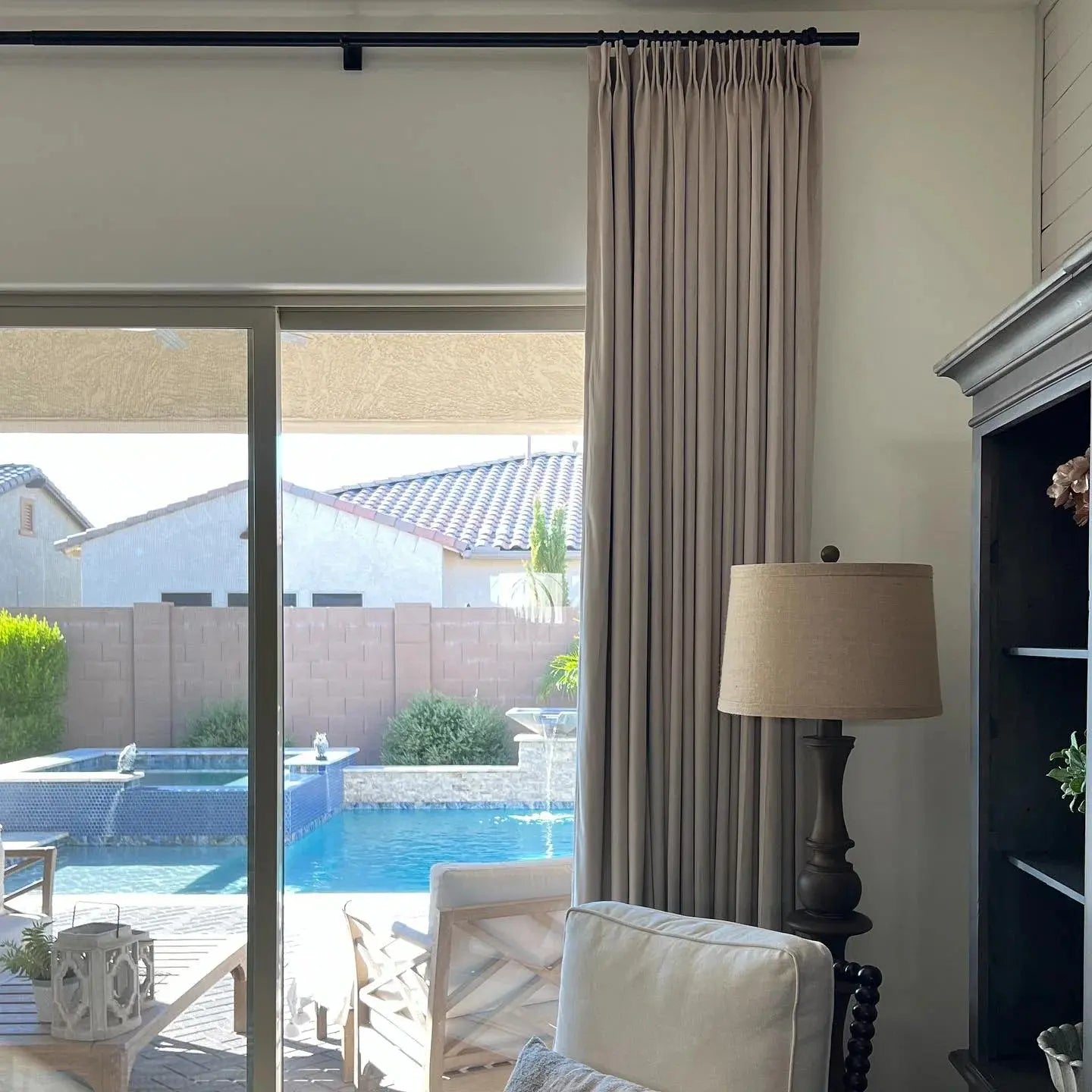Luxury Velvet Pinch Pleat Thermal Blackout Curtains - Insulated Drapes for Bedroom & Living Room - Noise Reducing & Energy Efficient Window Treatments