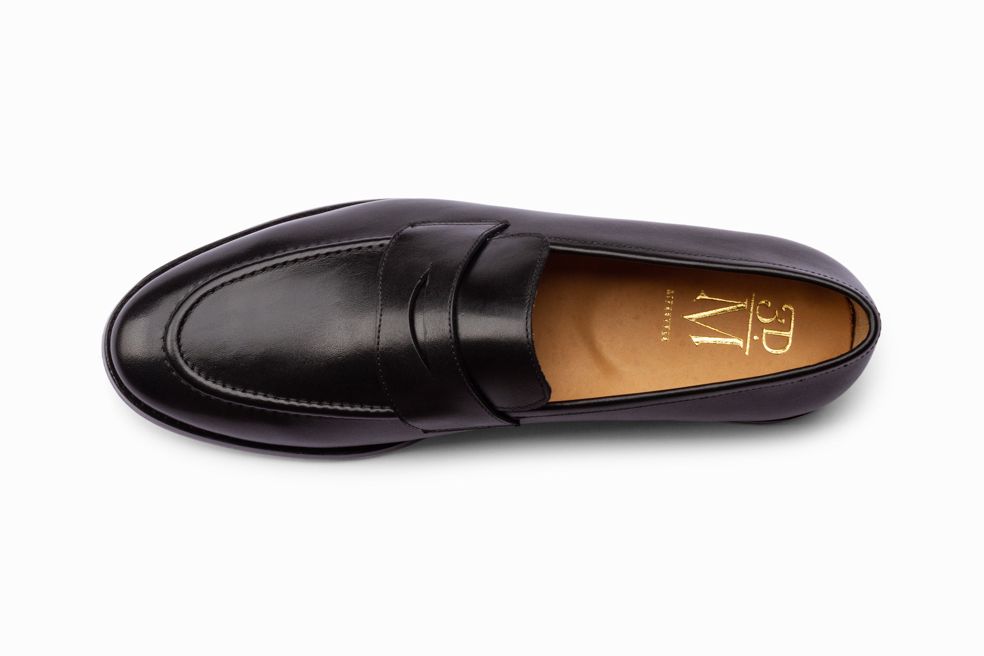 Premium Black Penny Loafers for Men & Women - Classic Comfortable Slip-On Shoes for Office, Business, and Casual Wear