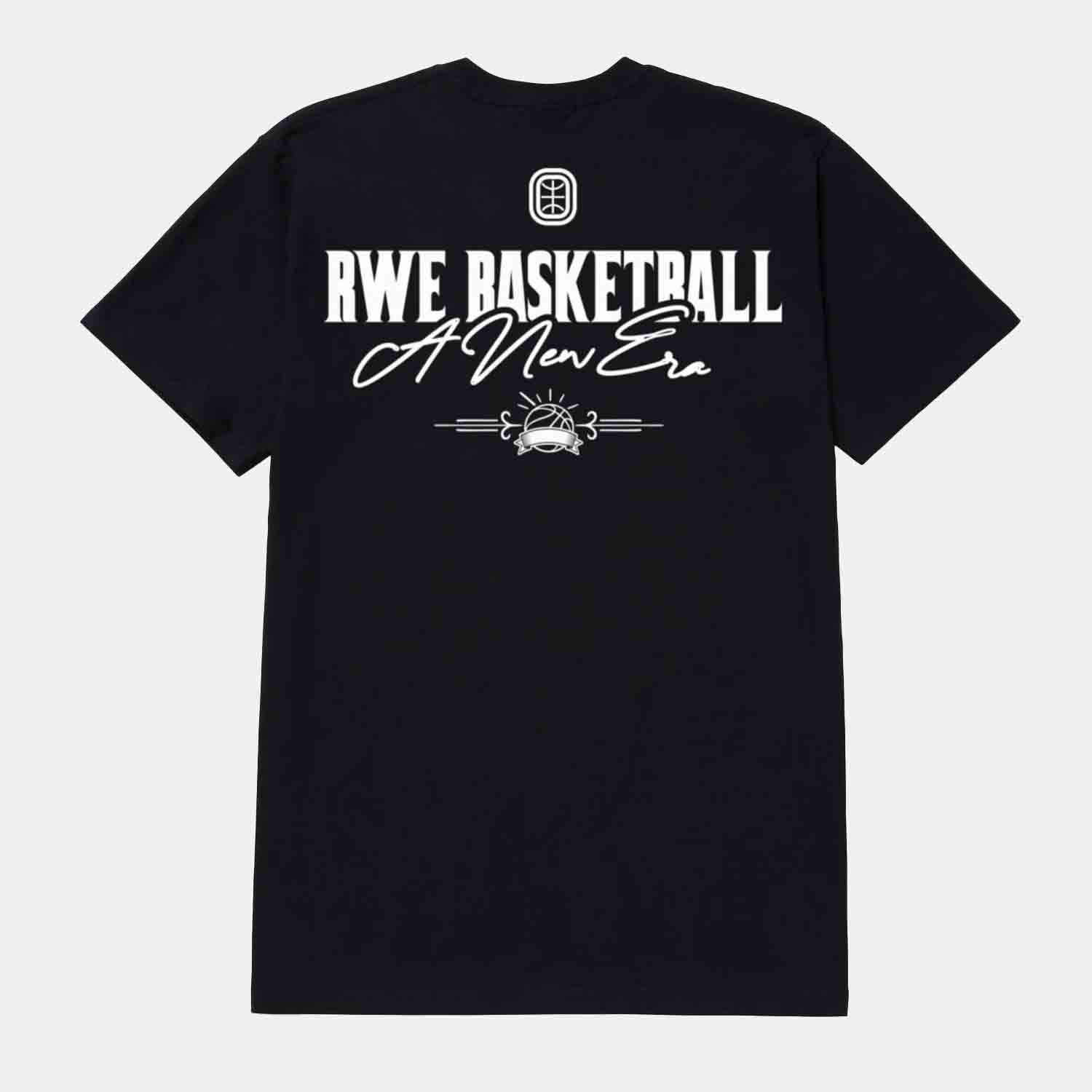 New Era Rwe Graphic T-Shirt - Black Cotton Tee for Men & Women | Casual Streetwear, Everyday Comfort & Fashion Statement
