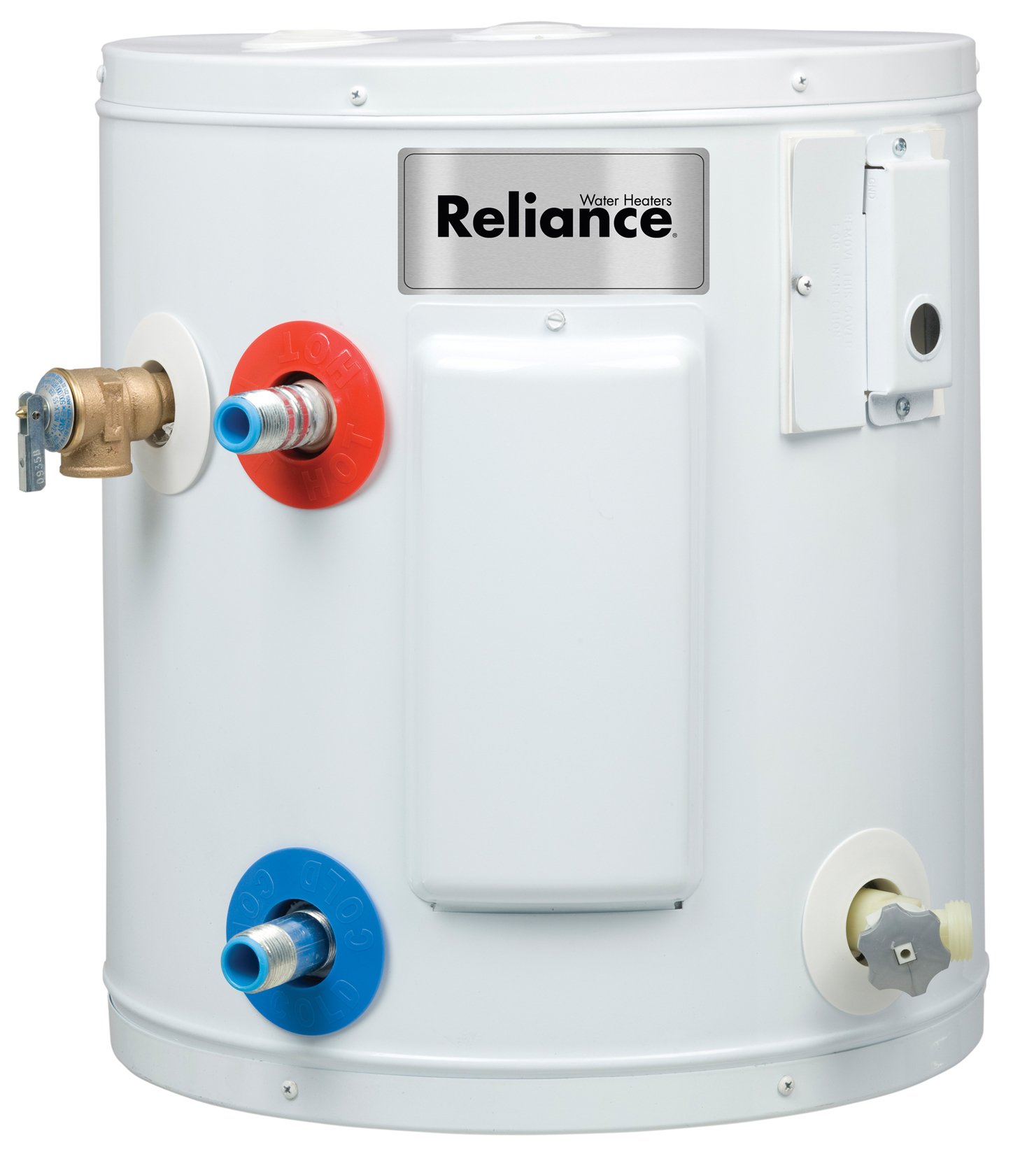 Reliance 6 Gallon Compact Electric Water Heater - Instant Hot Water for Small Homes, Apartments, RVs & Offices - Energy Efficient Tankless Design for Bathroom, Kitchen & Laundry Use