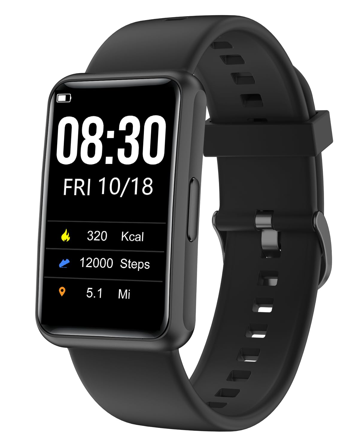 Fitness Tracker Watch - No Bluetooth or App Required, Waterproof Pedometer for Men & Women - Perfect for Parents, Seniors & Outdoor Activities