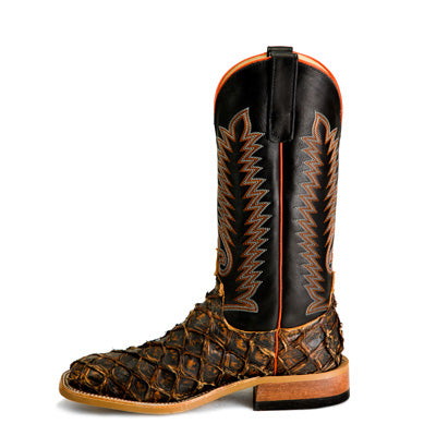 Anderson Bean Men's Rust Crush Bass Boots - Premium Cowboy Boots for Men, Comfortable & Durable Western Work Boots - Perfect for Rodeo, Ranch Work & Country Fashion