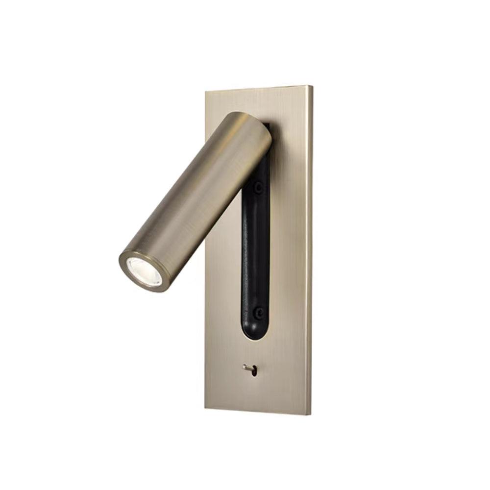 Foldable Bedside Wall Lamp with Adjustable Arm - Perfect for Reading, Nightstand Lighting, and Small Spaces