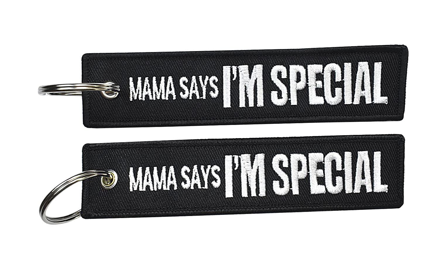 Durable Key Chain Tag with Ring for Keys & Accessories