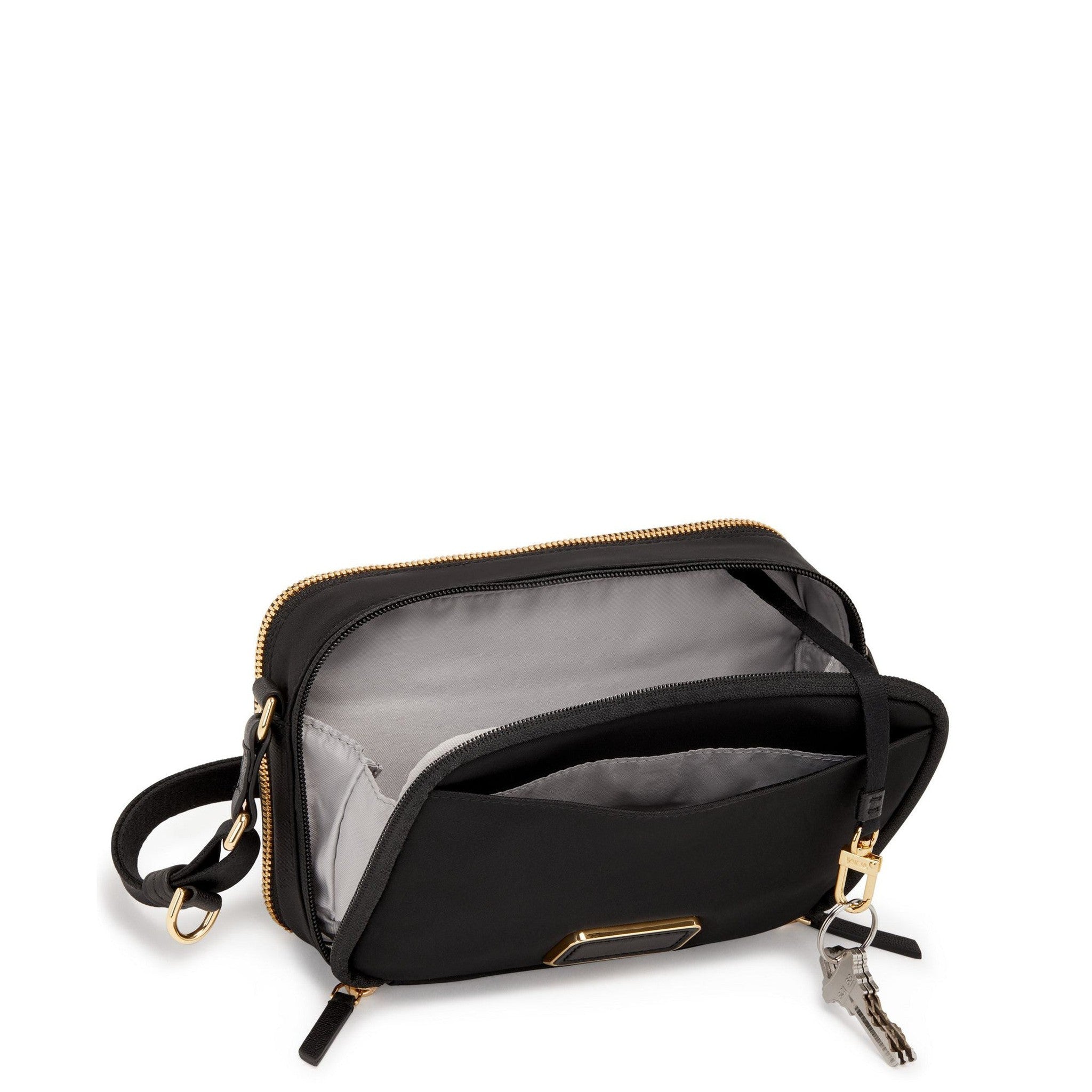 TUMI Voyageur Langley Crossbody Bag for Women - Stylish & Durable Leather Shoulder Purse - Perfect for Travel, Work & Everyday Use