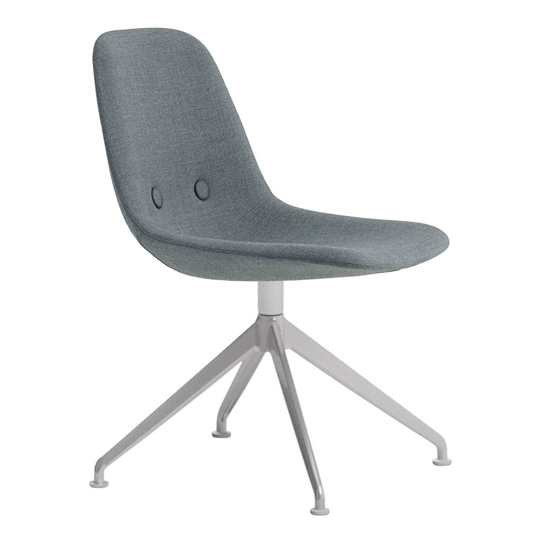 Erik Jørgensen Eyes Swivel Chair with Buttons - 4-Star Base - Modern Lounge Chair for Living Room, Office & Waiting Areas