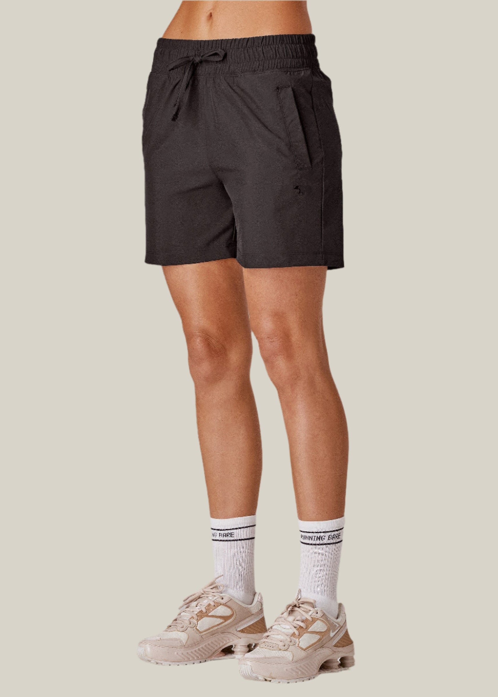 Academy Walk Shorts for Men - Comfortable Black Casual Shorts | Perfect for Walking, Hiking & Outdoor Activities