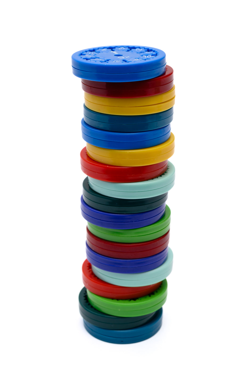 Math Fidget Spinner Set - Stress Relief & Focus Tool for Kids & Adults - Perfect for Classroom, Office & Anxiety Relief