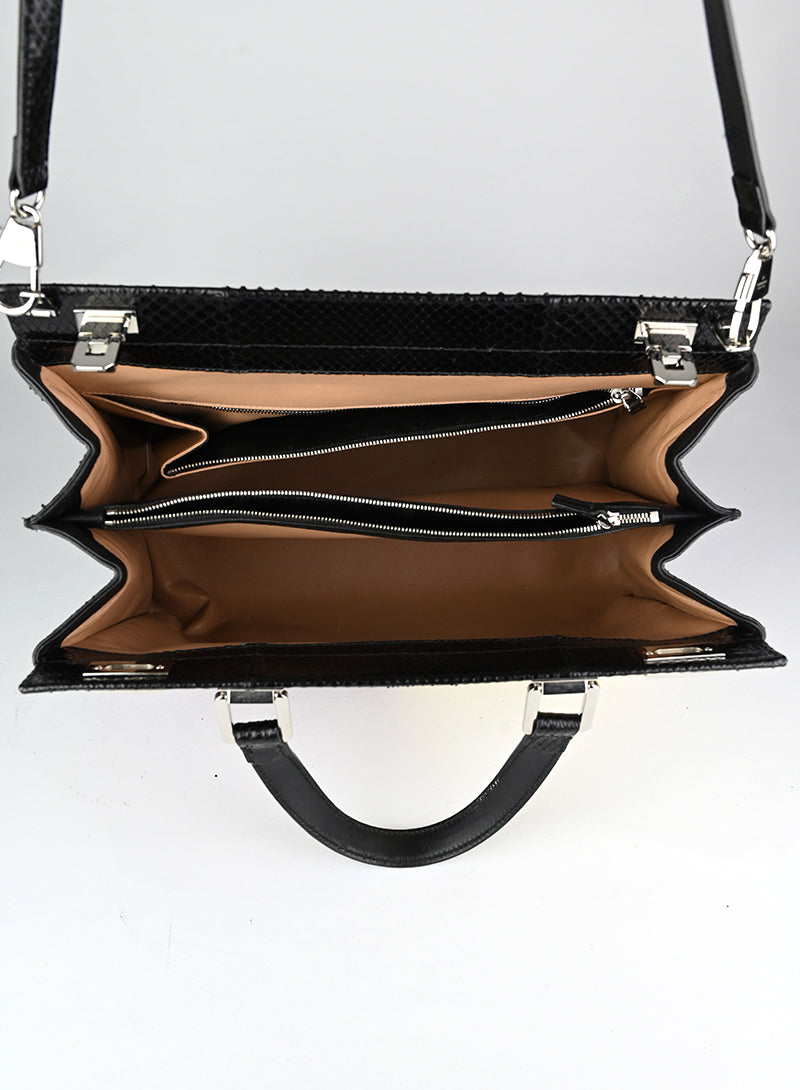 Gucci Yellow and Red Python Leather Handbag for Women - Luxury Designer Shoulder Bag for Parties, Dating & Special Occasions