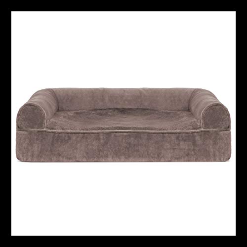 (Faux Fur & Velvet) Driftwood Brown