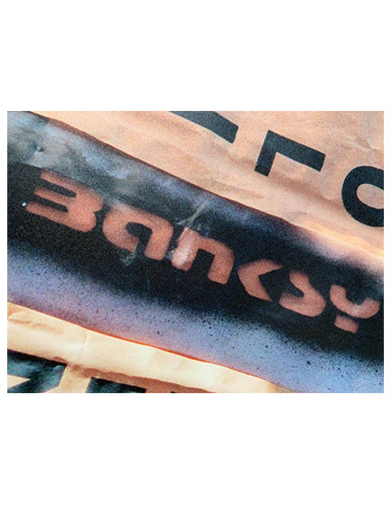 Banksy 'Police Evidence' Exhibition Poster by Steve Lazarides - Limited Edition Art Print for Home & Office Decor