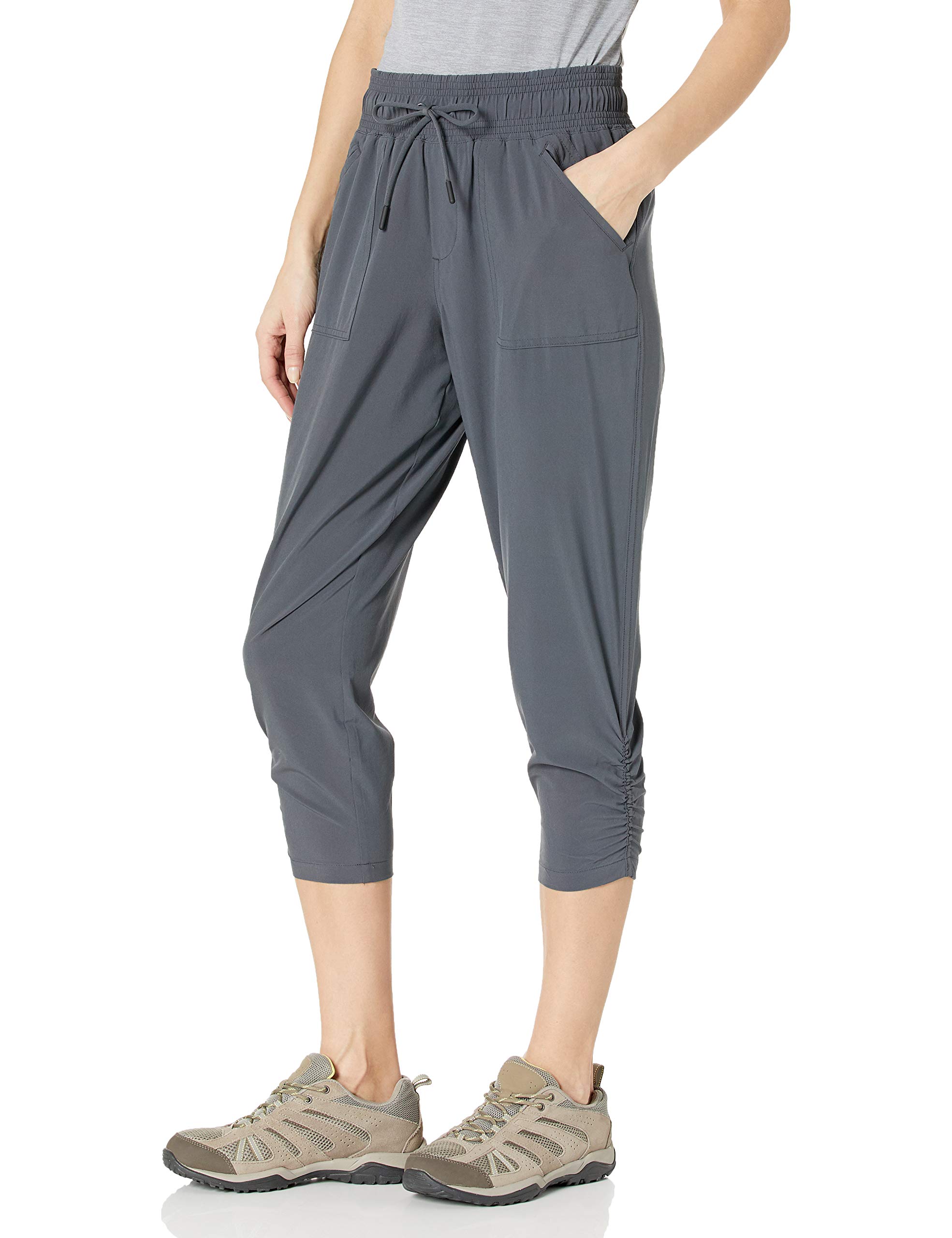 prAna Women's Midtown Capri Pants - Stretchy Yoga & Travel Pants for Women - Perfect for Yoga, Workouts & Casual Wear