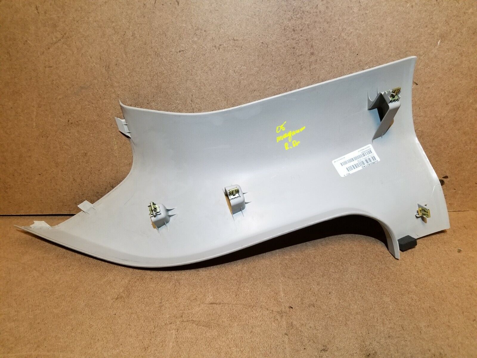 2005-2007 Dodge Magnum Left Rear Driver Side Pillar Trim Cover - OEM Replacement Part - Perfect for Interior Restoration & Car Customization