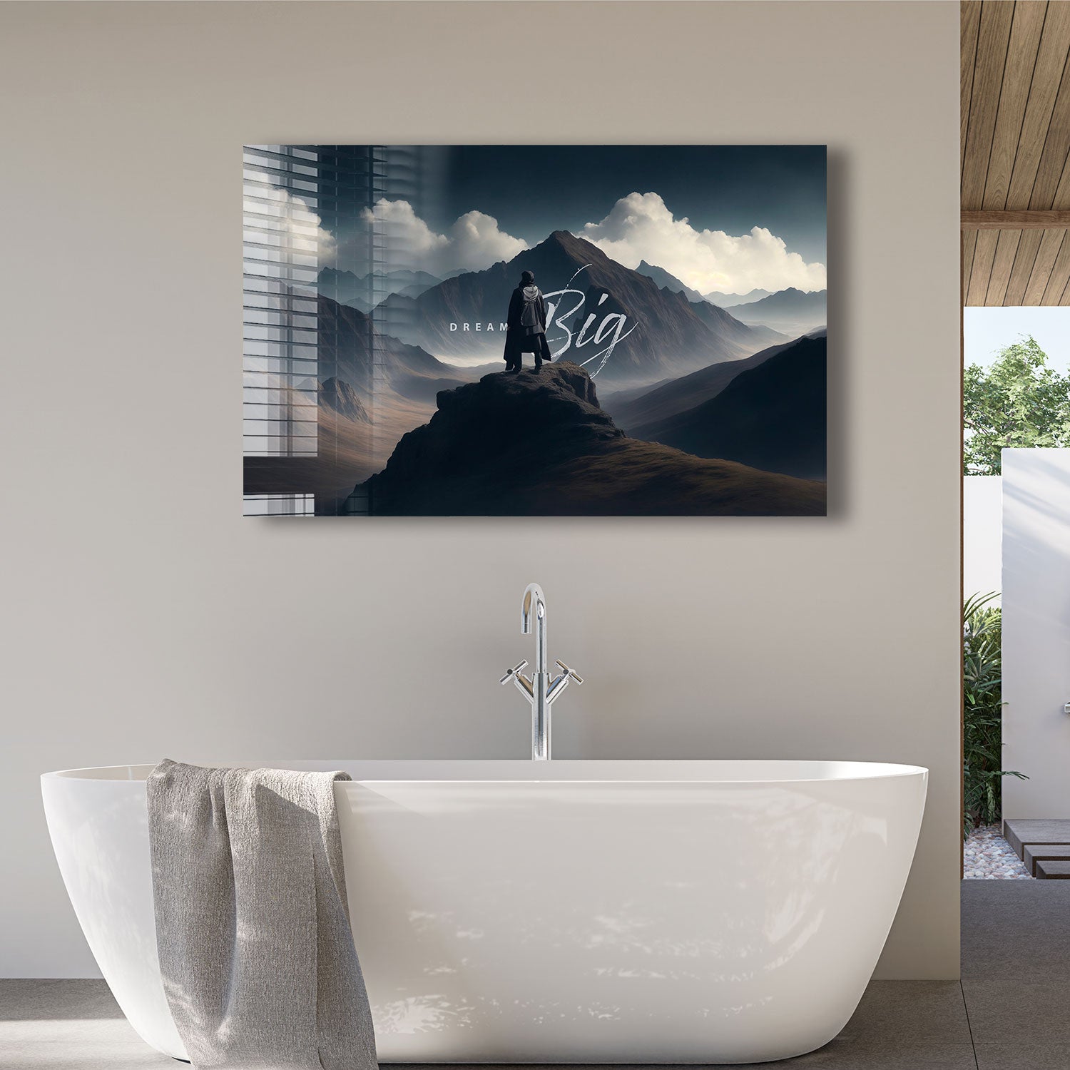 Dream Big - Inspirational Wall Art & Motivational Decor for Home, Office & Gifts - Perfect for Bedrooms, Living Rooms & Workspaces