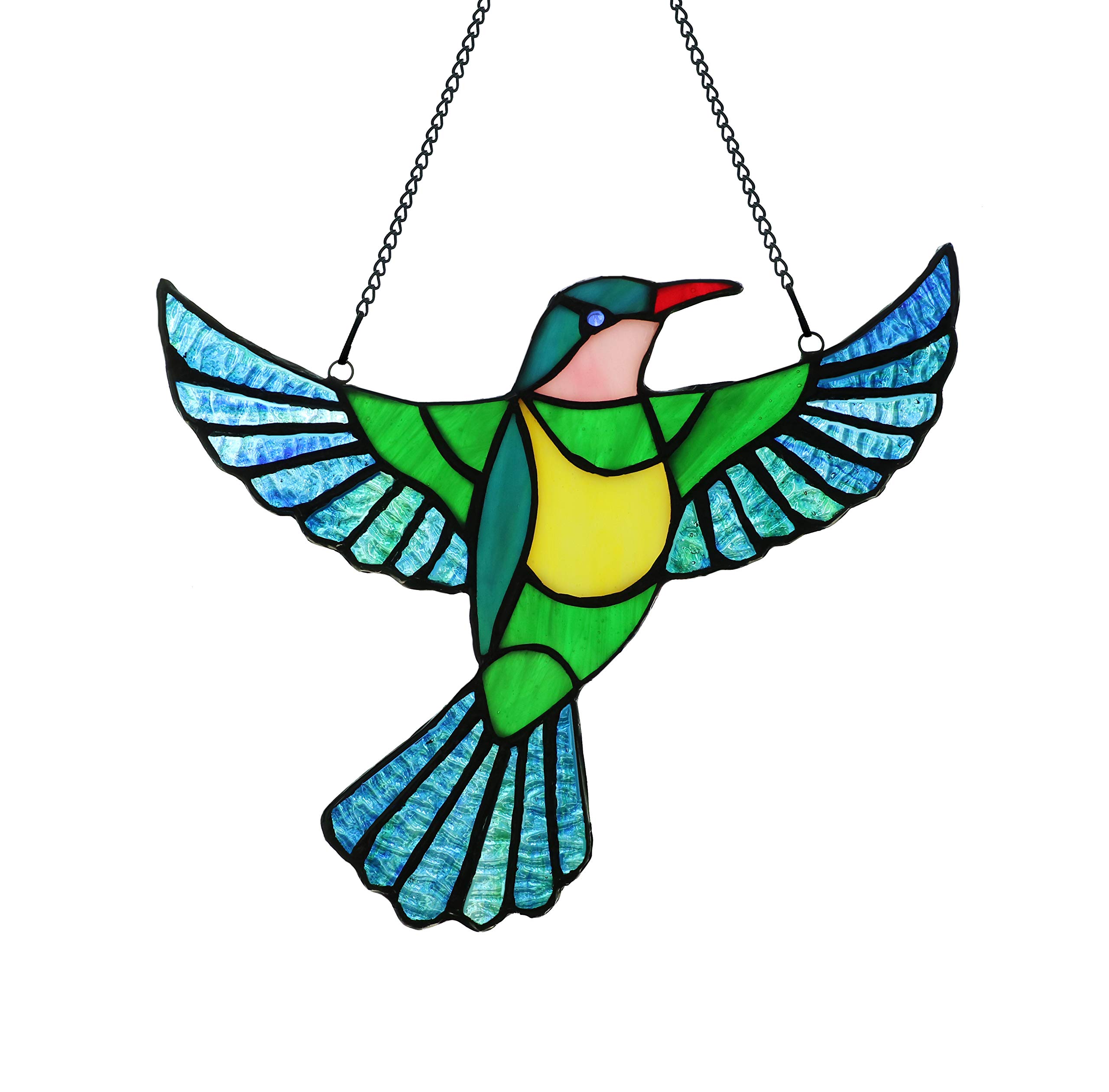 Stained Glass Bird Window Hanging Sun Catcher - 9