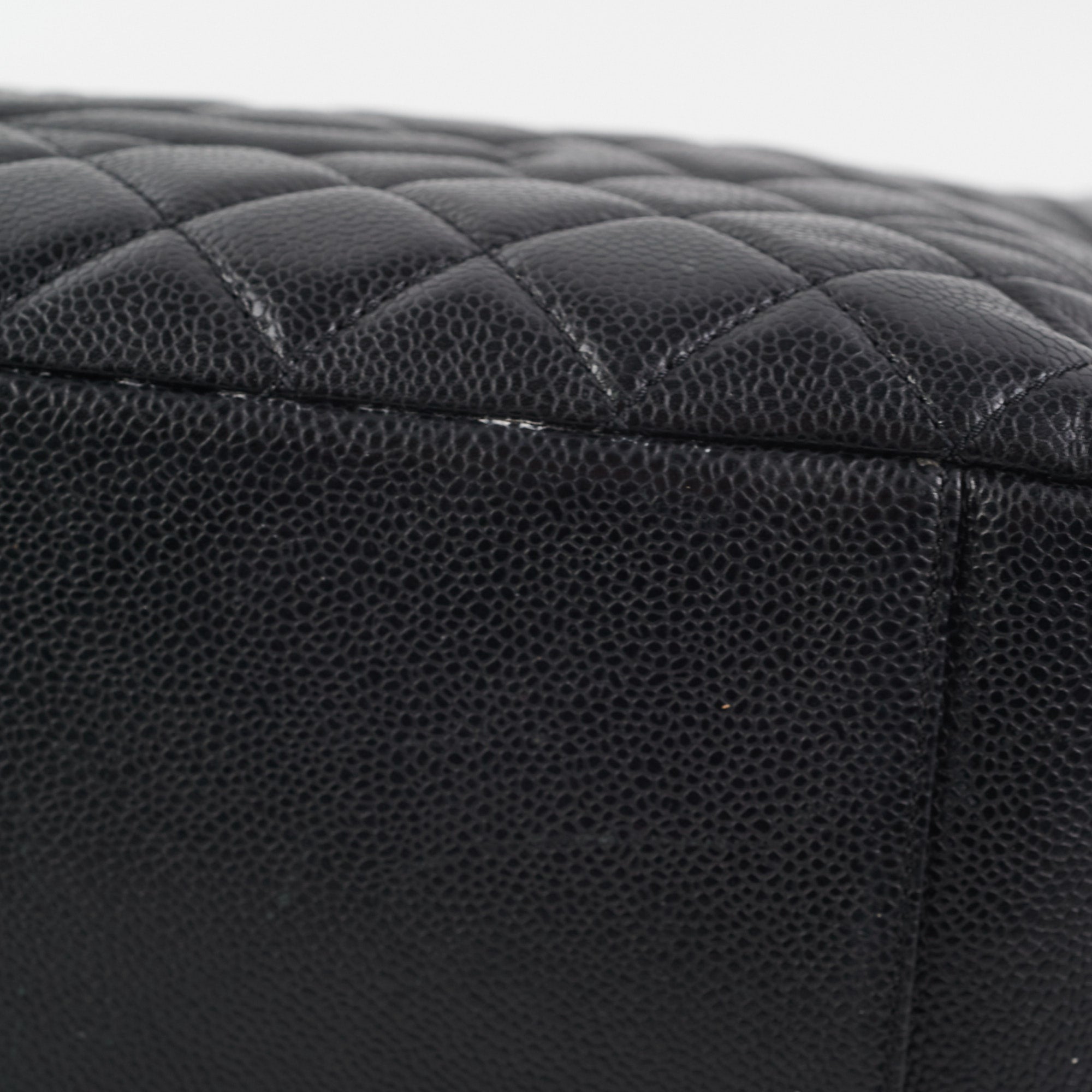 Chanel GST Grand Shopping Tote Bag - Black Leather Shoulder Bag for Women | Luxury Handbag for Work, Travel & Everyday Use