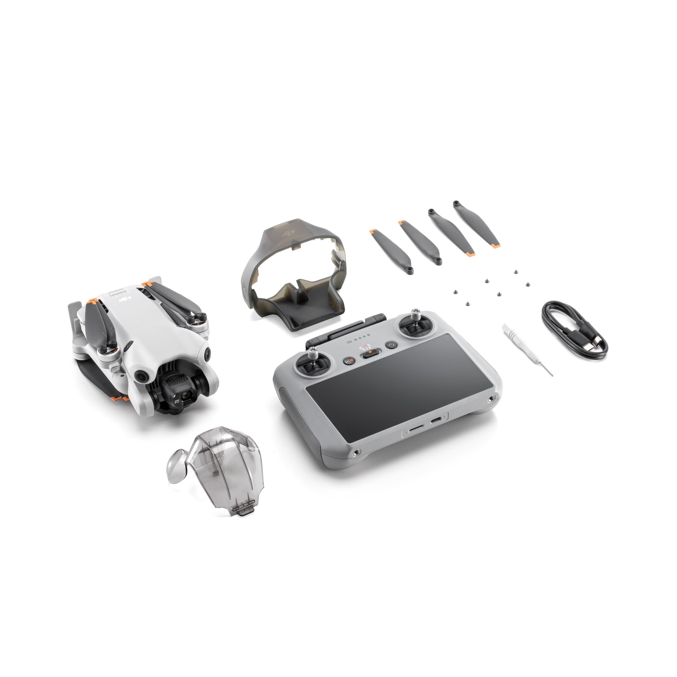 DJI Mini 4 Pro Drone with RC 2 Remote Controller - 4K Ultra HD Camera, 34 Mins Flight Time, Under 249g, Foldable & Portable for Travel, Vlogging, and Aerial Photography