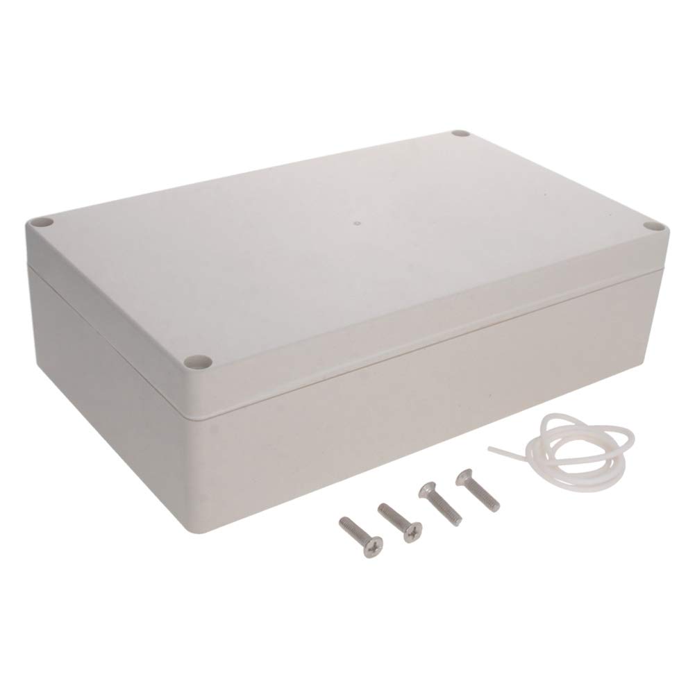 Fielect 2PCS Waterproof Junction Box, ABS IP65 Electrical Enclosure (7.87x4.72x2.17in) for Outdoor Wiring