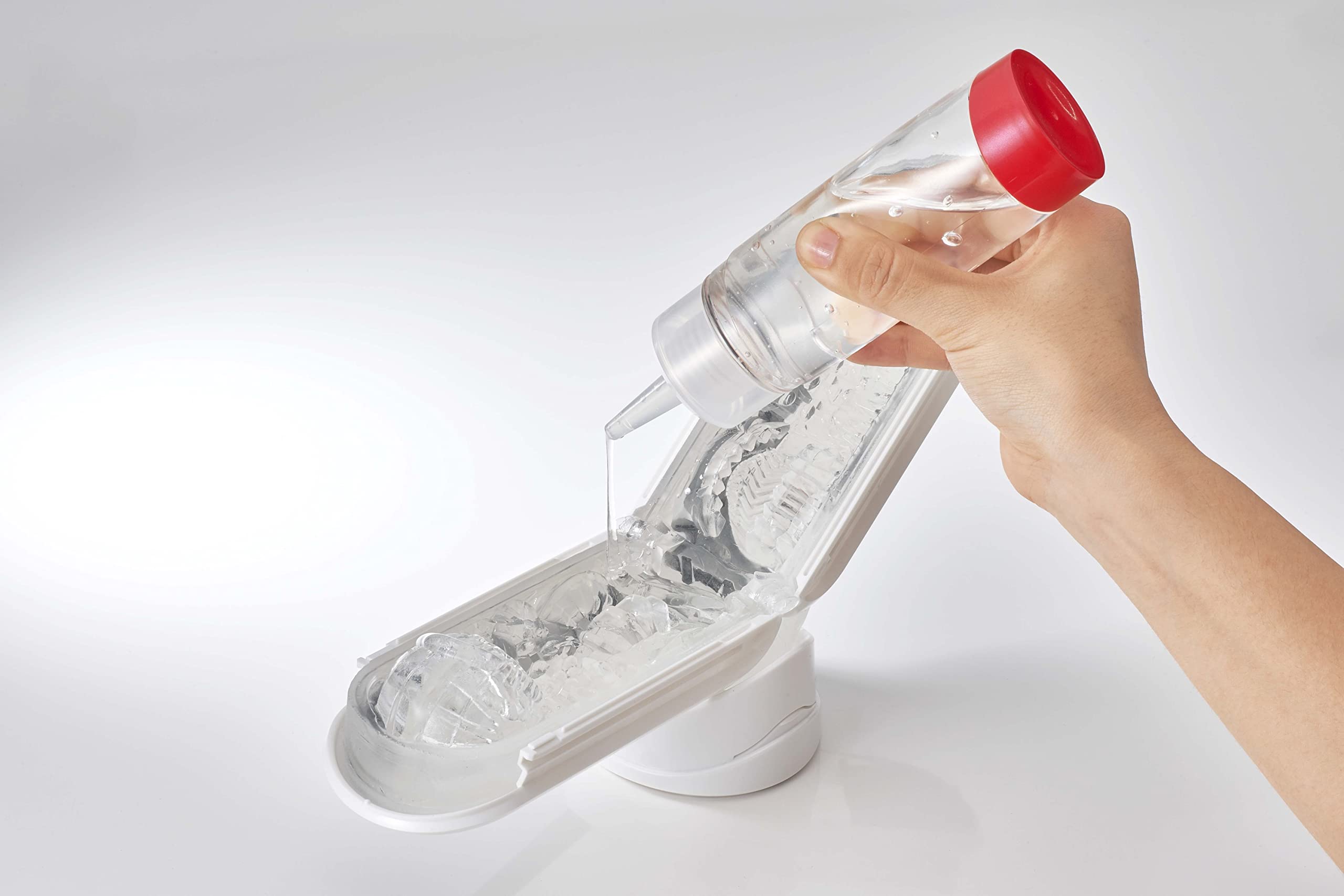TENGA FLIP 0 (Zero) Reusable Male Masturbator - White Pleasure Cup for Men | Personal Massager & Adult Toy | Perfect for Solo Play & Stress Relief (Model TFZ-001)